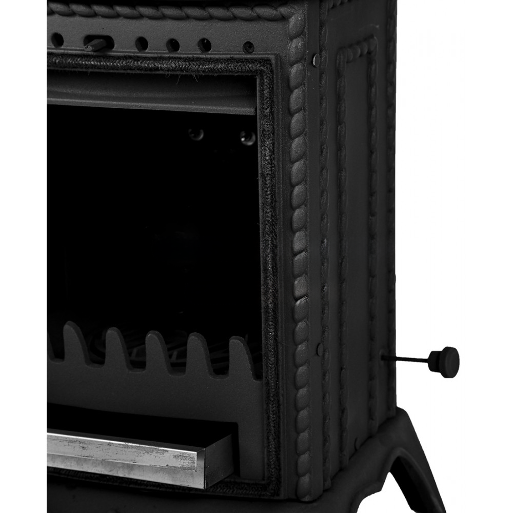 Black Cast Iron Stove - Farmhouse Stove With Oven Fire Pit Gift