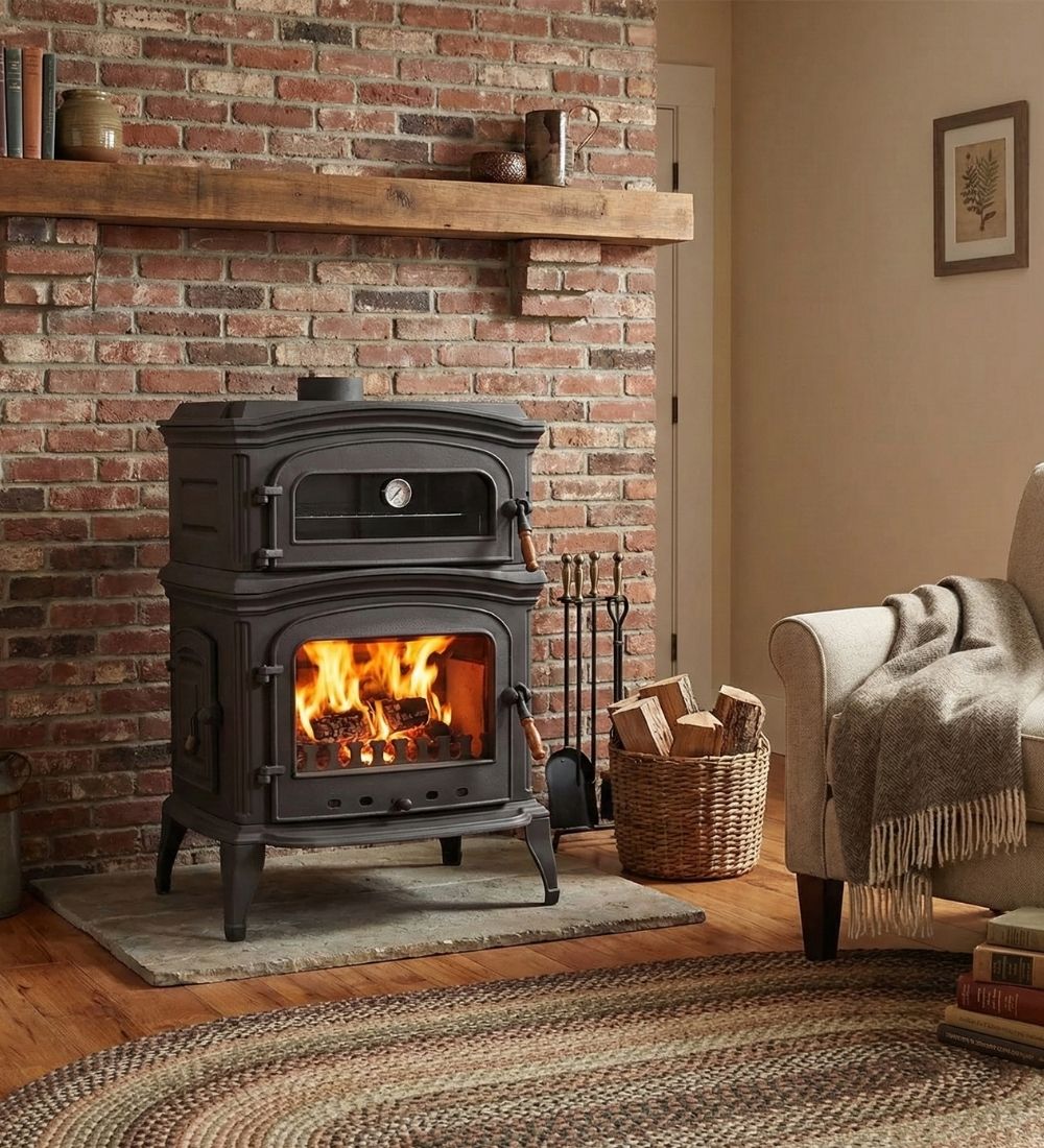 Premium Oven Side Cover Cast Iron Stove