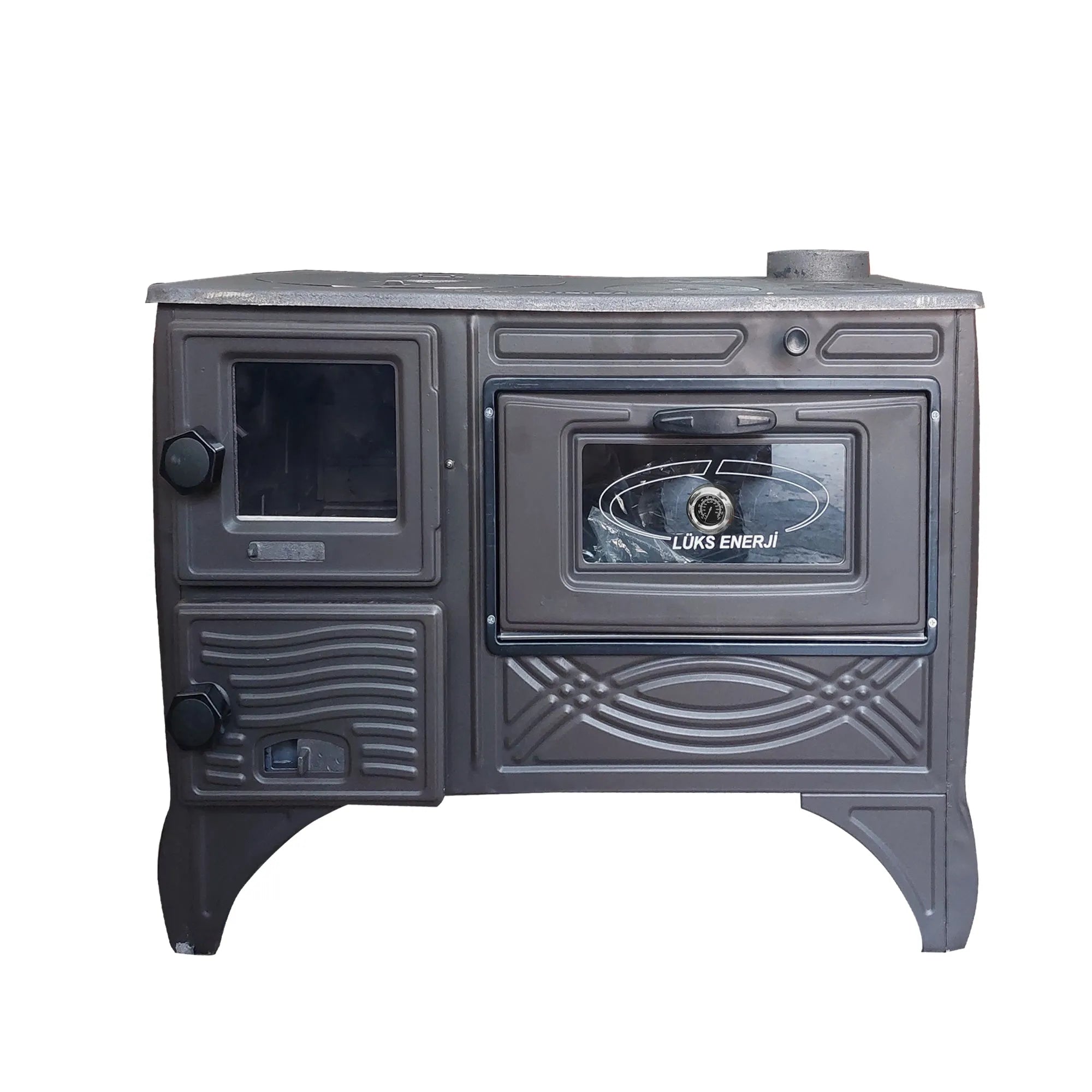 Black Cast Iron Stove - CastingFire