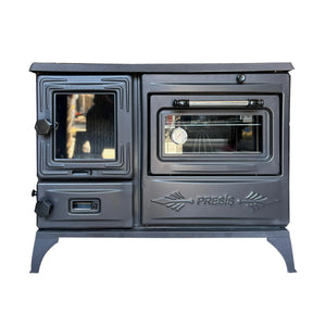Black Cast Iron Stove Farmhouse Kitchen Home Stove With Oven Transformative Gift - CastingFire