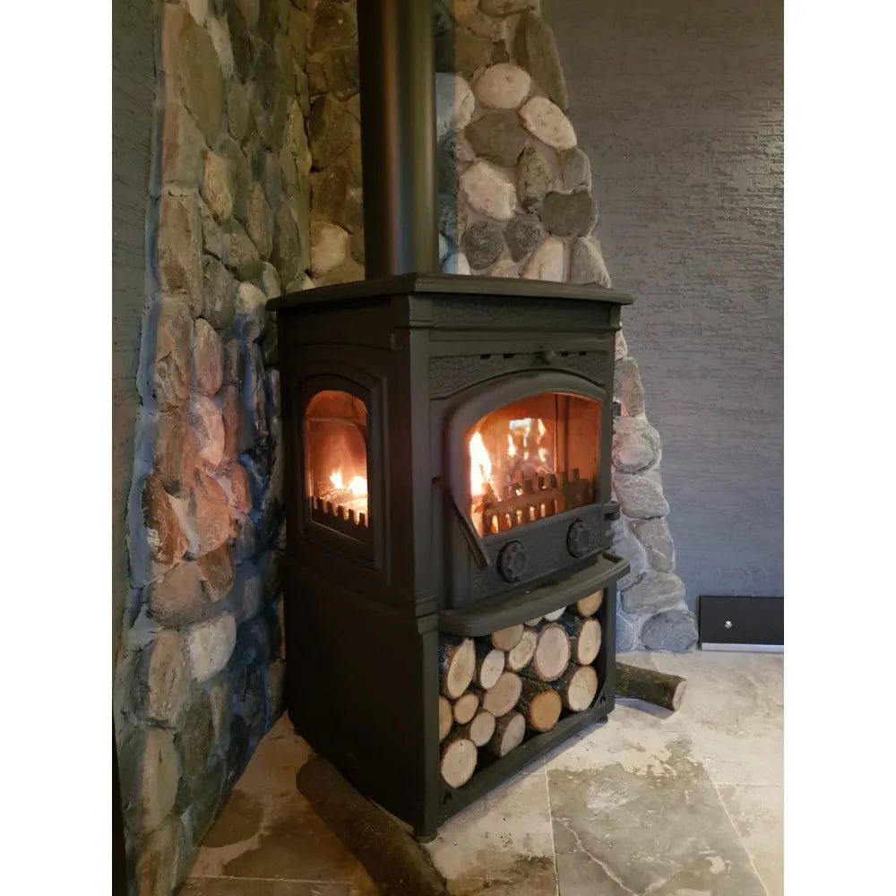 Burning Fireplace Wood Stove Cooker Stove Farmhouse Stove - CastingFire