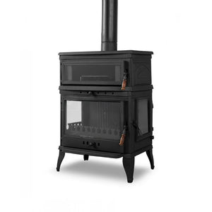 Burning Fireplace Wood Stove Cooker Stove Farmhouse Stove With Oven Fire Pit Gift - CastingFire