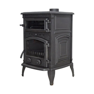 Cast Iron Stove for Outdoor | Versatile Mini Stove with Baking Oven - CastingFire