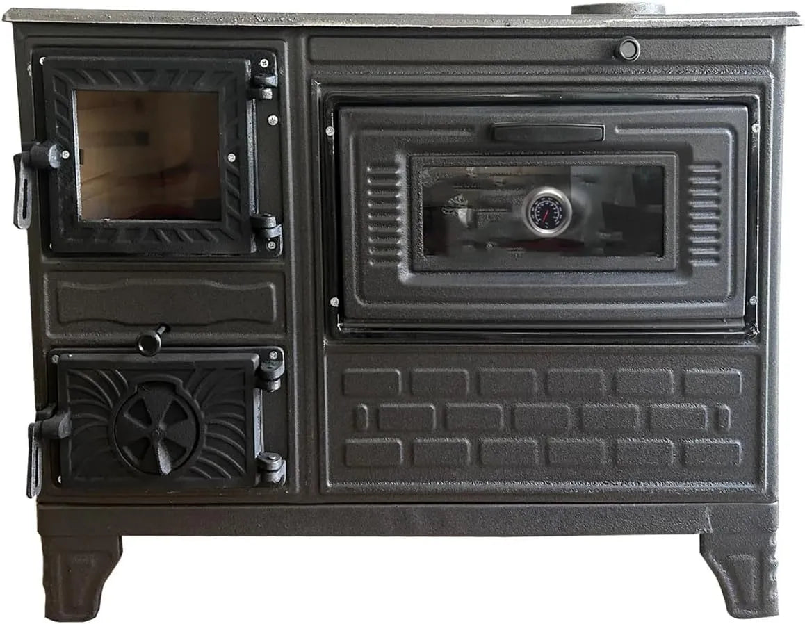 Cast Iron Stove with Oven - TheCastingFire
