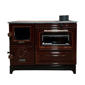 Cast Iron Stove with Oven Brown - CastingFire