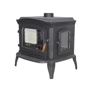Cast Iron Stove with Side Cover - CastingFire