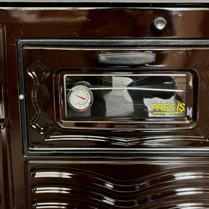 Cast Iron Wood Cook Stove with Oven Brown - CastingFire