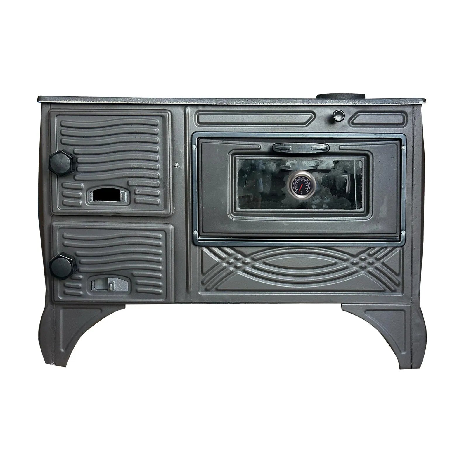 Cast Iron Wood Stove Black Wood Camping Stove - CastingFire
