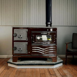 Durable Cast Baking Oven Cooker Oven by Burning Wood - CastingFire