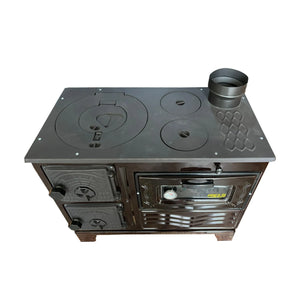 Durable Cast Baking Oven Cooker Oven by Burning Wood - CastingFire