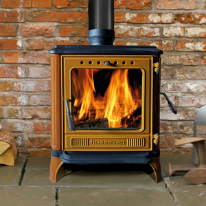 Mini Iron Cast Stove Yellow - TheCastingFire