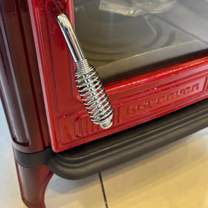 Mini Iron Cast Stove Red - TheCastingFire