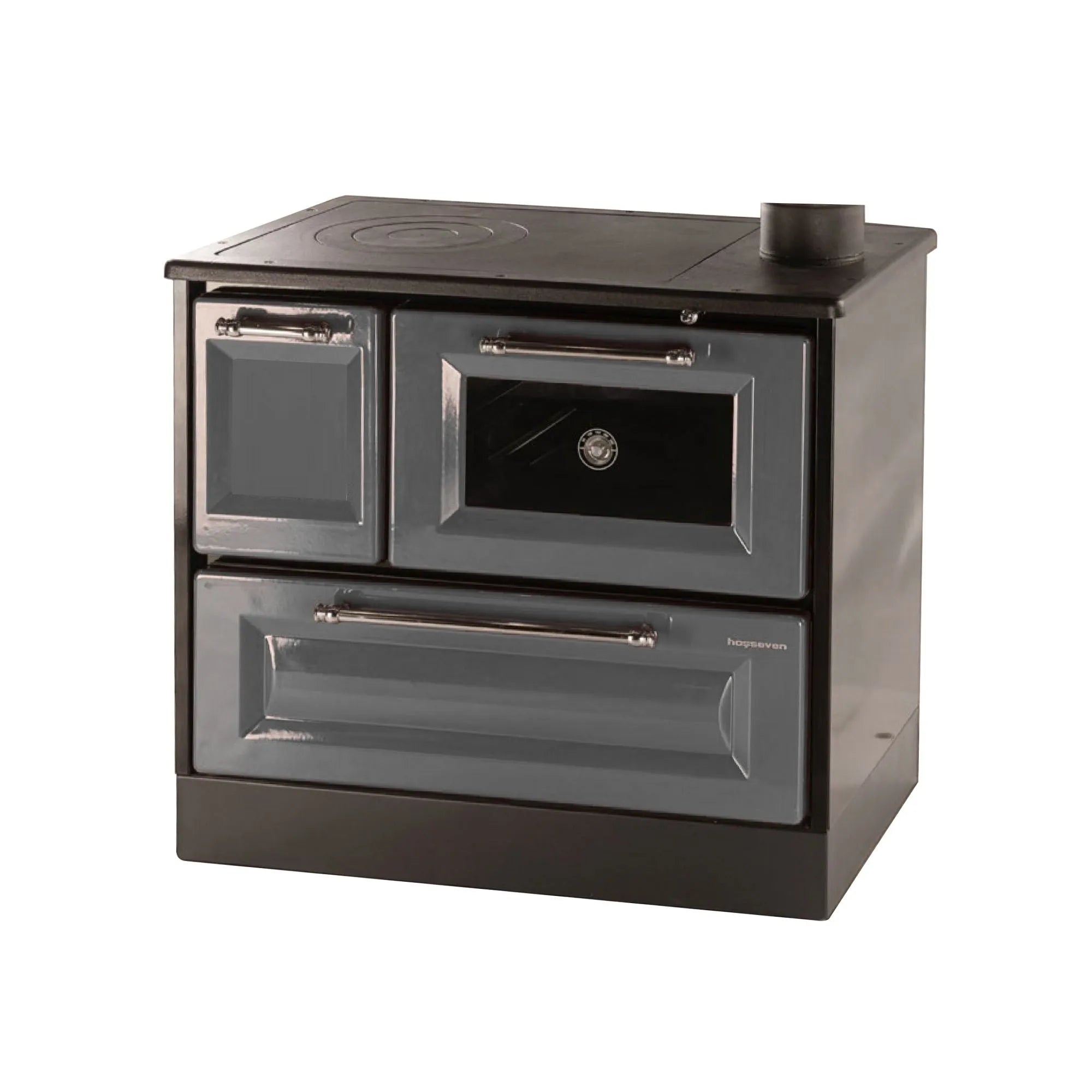 Ontar Wooden Cast Iron Burning Stove - TheCastingFire