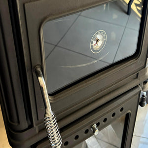 Vertical Cast Iron Stove Black - TheCastingFire
