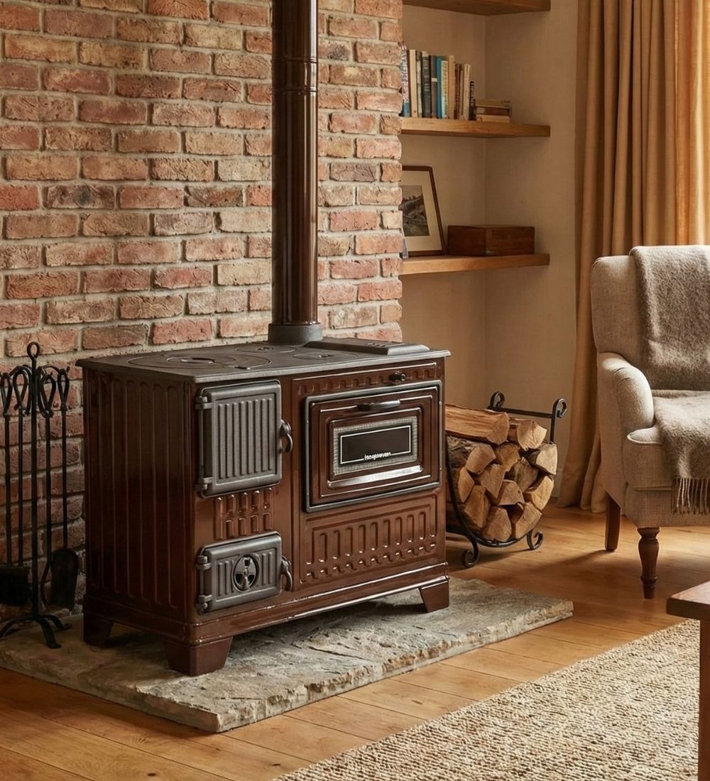 Hosen Cast Iron Wood Burning Stove