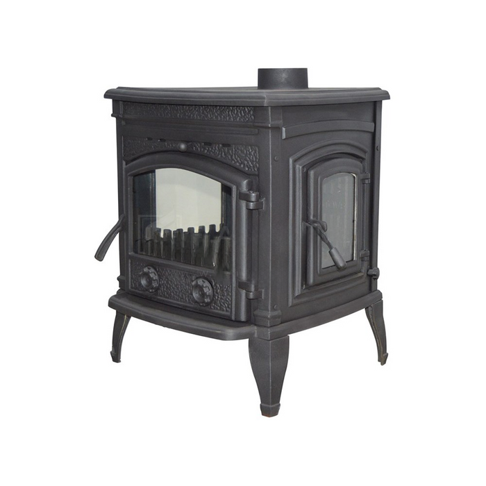 Cast Iron Stove with Oven | Durable Outdoor Cooking Stove for Tiny Homes