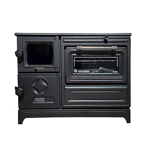 Cast Iron Stove with Oven - Cast Iron Fireplace