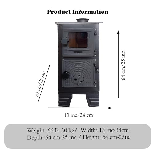 Small Cast Iron Stove for Outdoor Camping