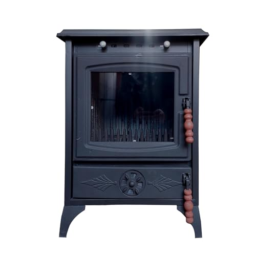 Matte Black Small Cast Iron Stove