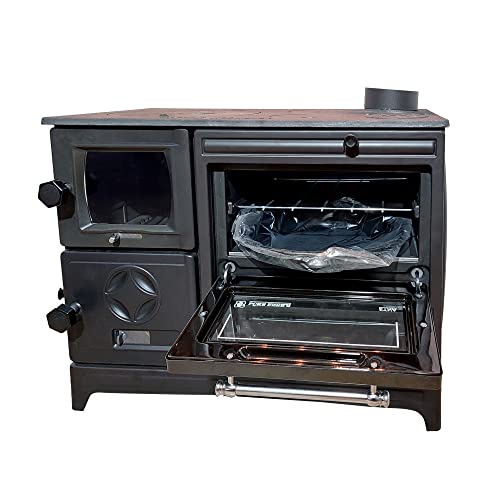 Cast Iron Stove with Oven - Cast Iron Fireplace