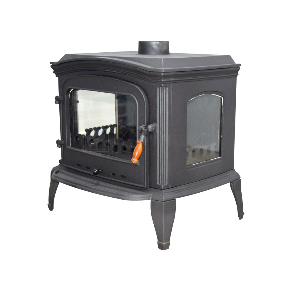 Black Cast Iron Farmhouse Stove