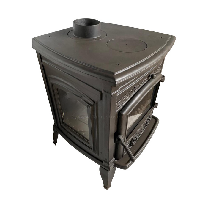 Cast Iron Stove with Oven | Durable Outdoor Cooking Stove for Tiny Homes