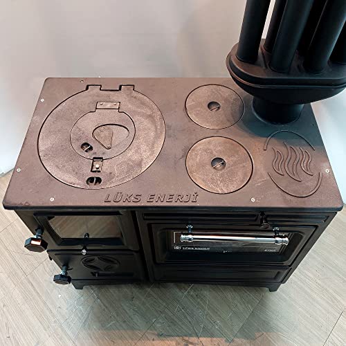 Cast Iron Stove with Oven - Cast Iron Fireplace