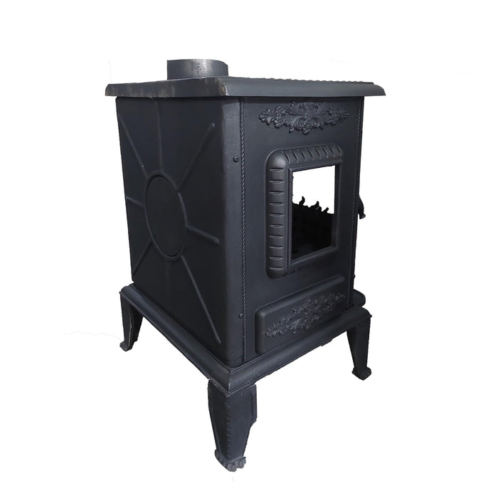 Small Cast Iron Stove with Oven Mini Camping Stove