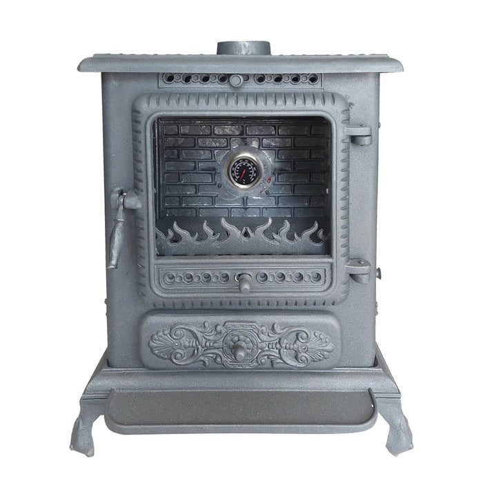 Small Cast Iron Stove with Oven Mini Camping Stove