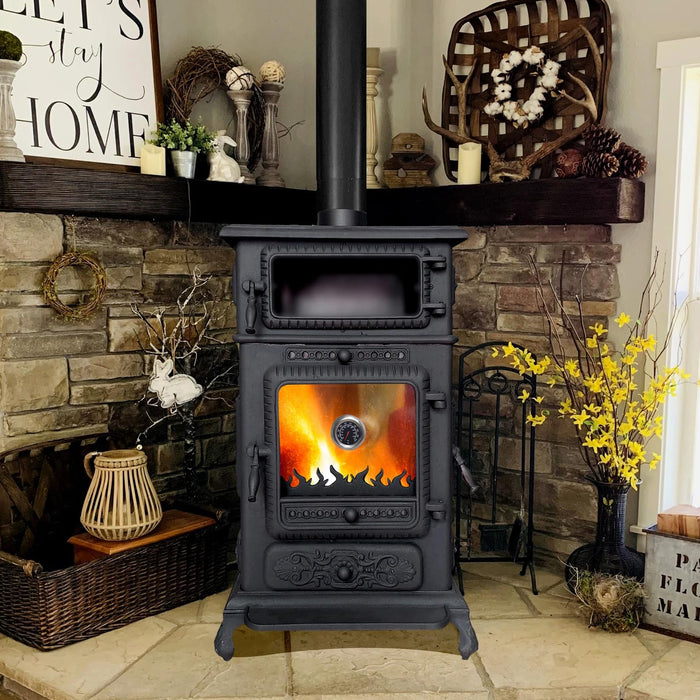 Cast Iron Stove with Oven Cast Iron Fireplace