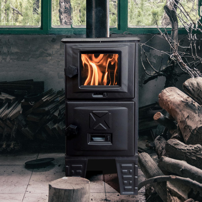 Small Cast Iron Stove for Outdoor Camping