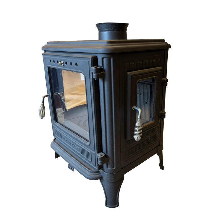 Mini Iron Cast Stove Black