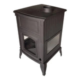 Black Burning Fireplace Wood Stove - CastingFire