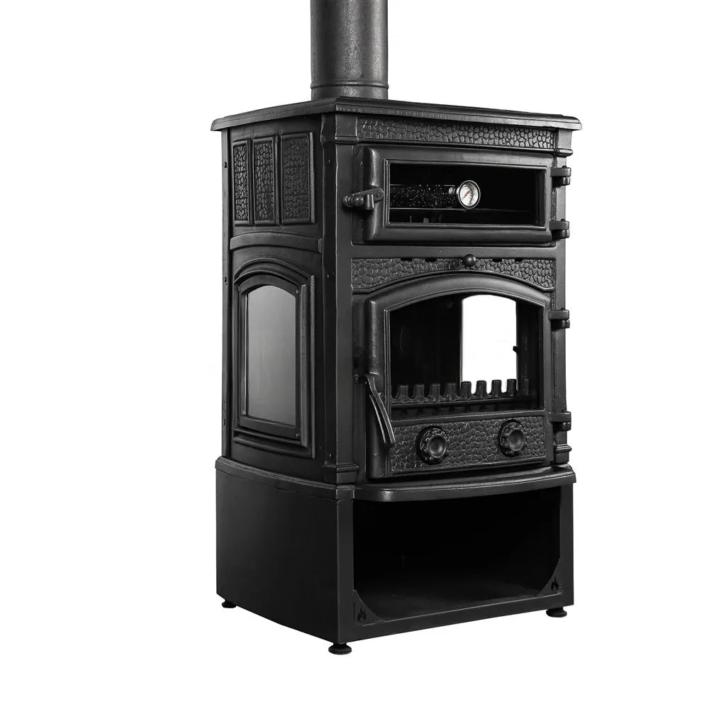Black Cast Iron Stove - CastingFire