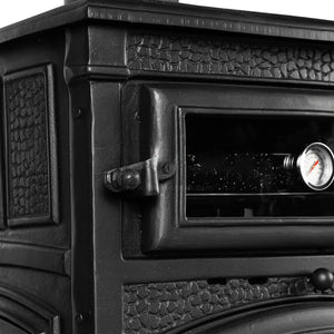Black Cast Iron Stove - CastingFire