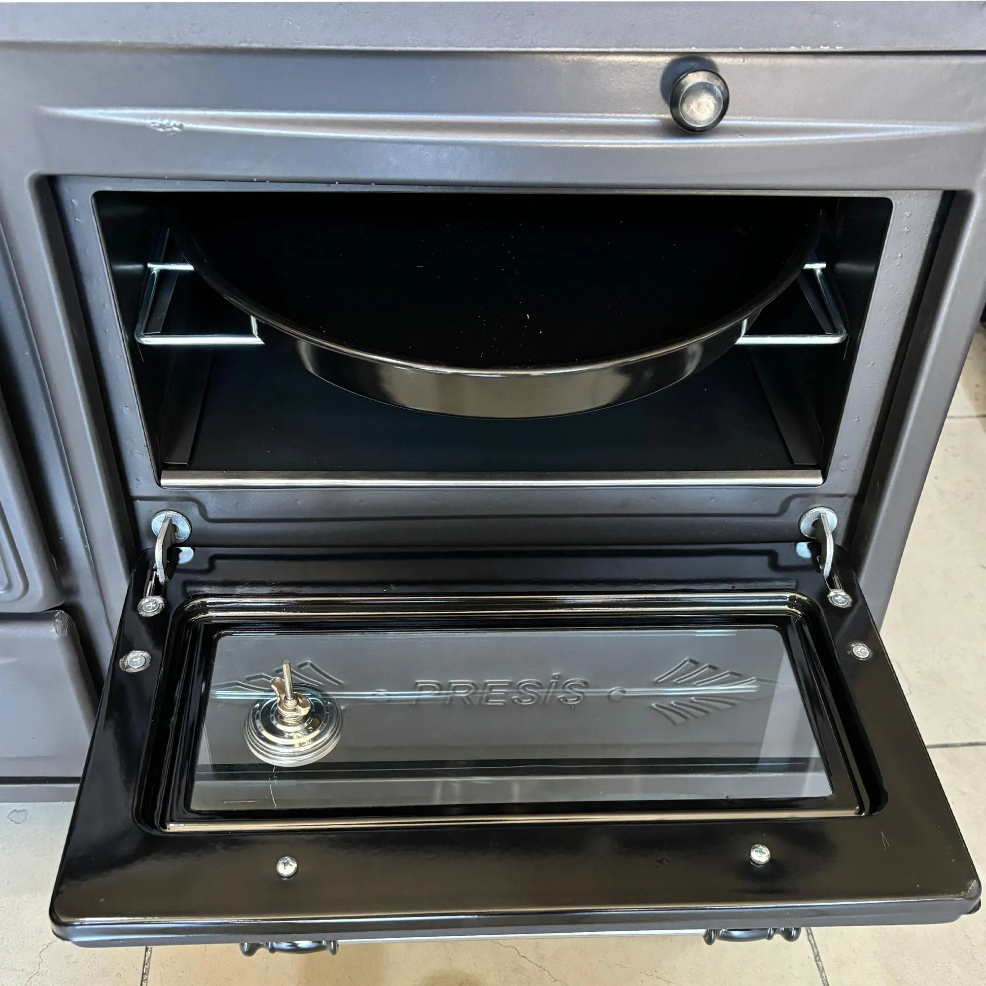 Black Cast Iron Stove Farmhouse Kitchen Home Stove With Oven Transformative Gift - CastingFire