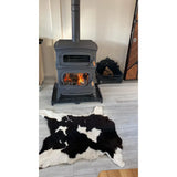 Burning Fireplace Cooker Wood Stove - CastingFire