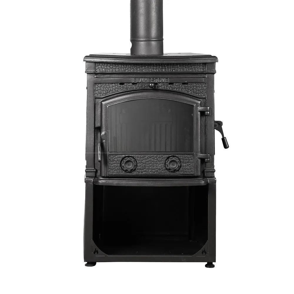 Burning Fireplace Wood Stove Cooker Stove Farmhouse Stove - CastingFire