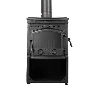 Burning Fireplace Wood Stove Cooker Stove Farmhouse Stove - CastingFire