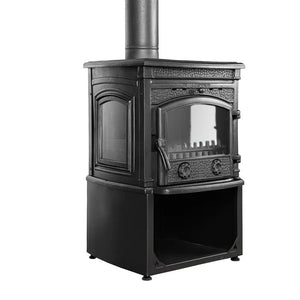 Burning Fireplace Wood Stove Cooker Stove Farmhouse Stove - CastingFire