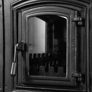 Burning Fireplace Wood Stove Cooker Stove Farmhouse Stove - CastingFire