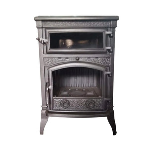 Cast Iron Stove for Outdoor | Versatile Mini Stove with Baking Oven - CastingFire