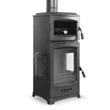 Cast Iron Stove with Lux Oven Side Cover - CastingFire