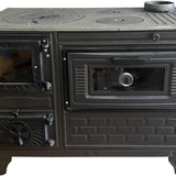Cast Iron Stove with Oven - TheCastingFire