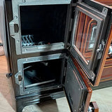Cast Iron Stove with Oven Brown - CastingFire