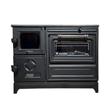 Cast Iron Stove with Oven - Cast Iron Fireplace - CastingFire