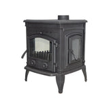 Cast Iron Stove with Oven | Durable Outdoor Cooking Stove for Tiny Homes - CastingFire