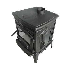 Cast Iron Stove with Oven | Durable Outdoor Cooking Stove for Tiny Homes - CastingFire