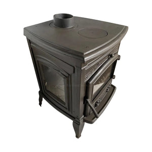 Cast Iron Stove with Oven | Durable Outdoor Cooking Stove for Tiny Homes - CastingFire