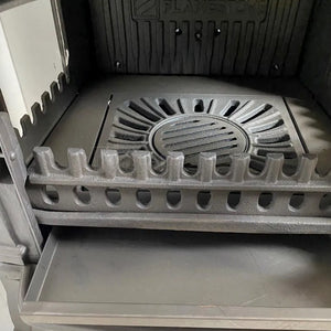 Cast Iron Stove with Oven | Durable Outdoor Cooking Stove for Tiny Homes - CastingFire